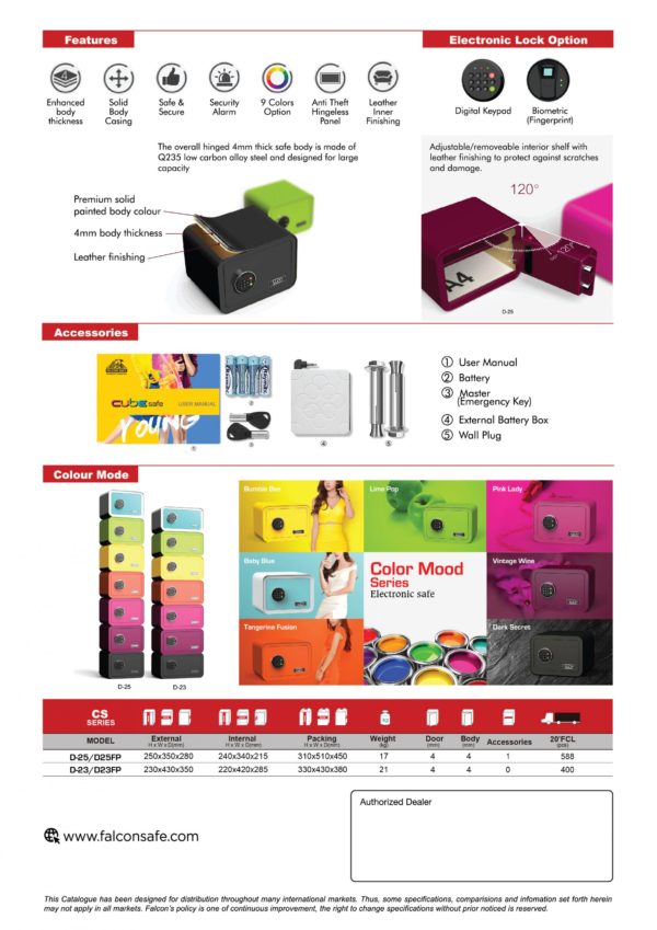 FalconsafeCubeSafeBrochure